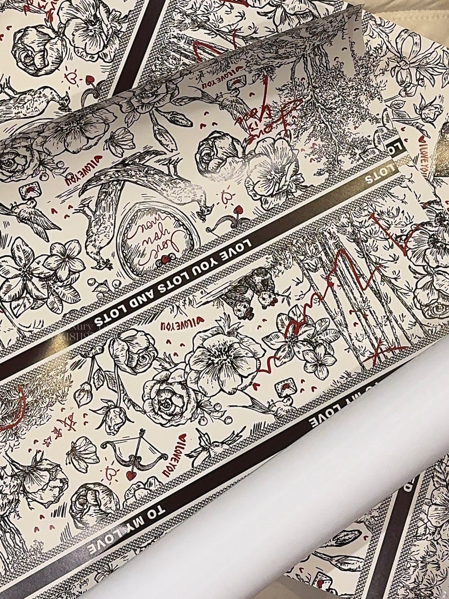 Gift Paper “ 𝒀𝒐𝒖 𝒂𝒓𝒆 𝑳𝒐𝒗𝒆𝒅 “