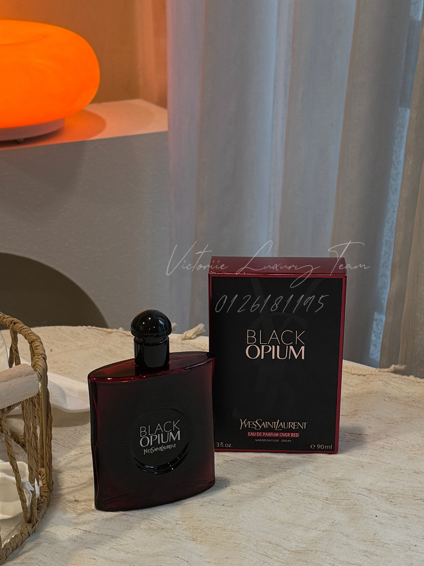 YSL Black Opium EDP Over Red 90ml