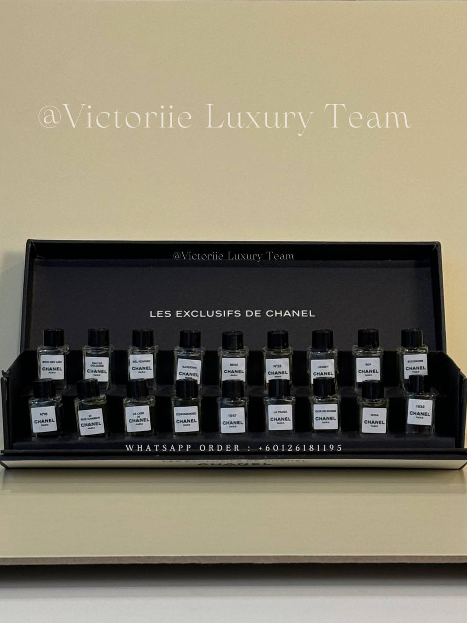 Les Exclusifs De Chanel Limited Edition 18x4ml