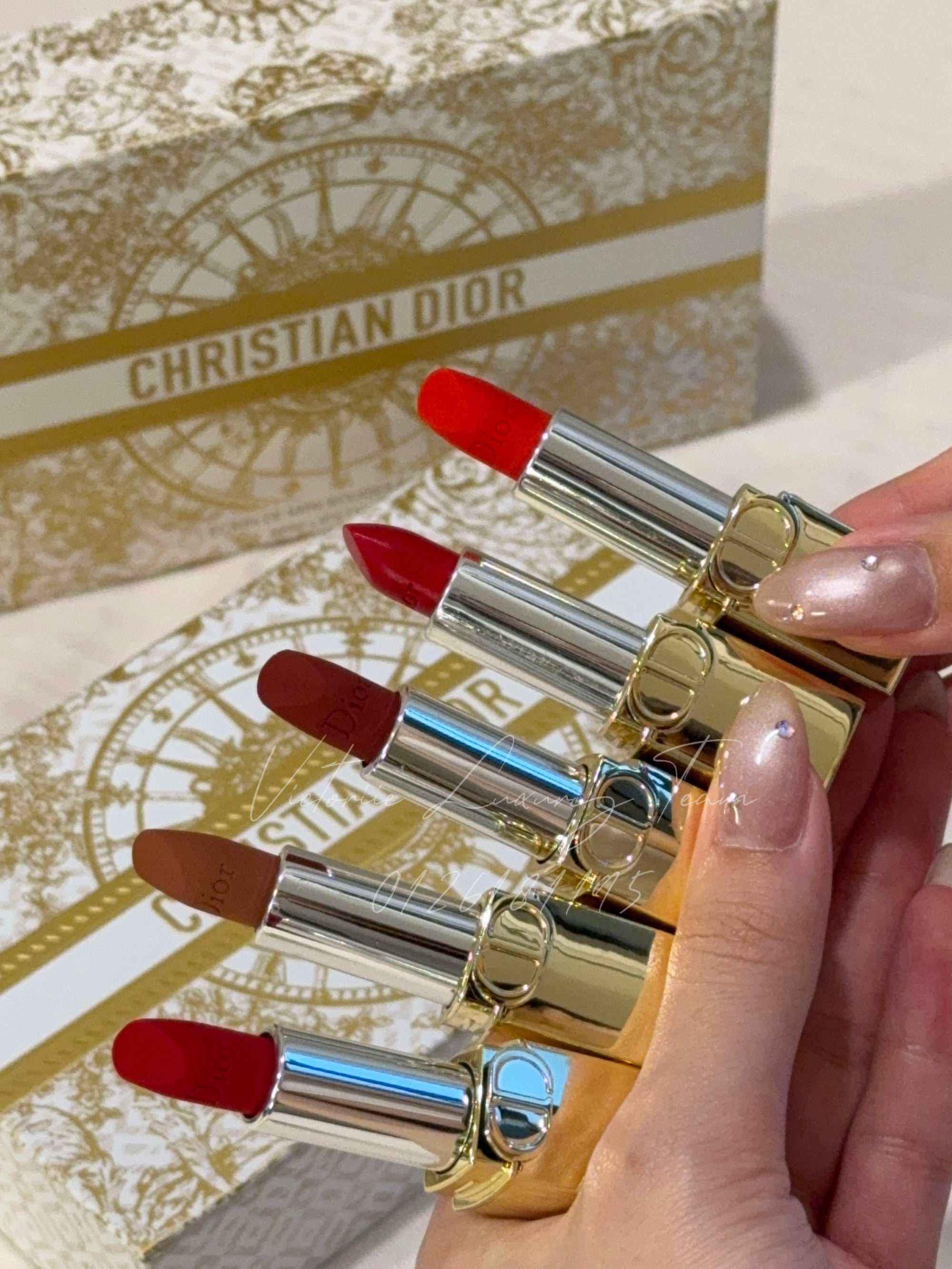 Dior mini lipstick Giftset  5x1.5g