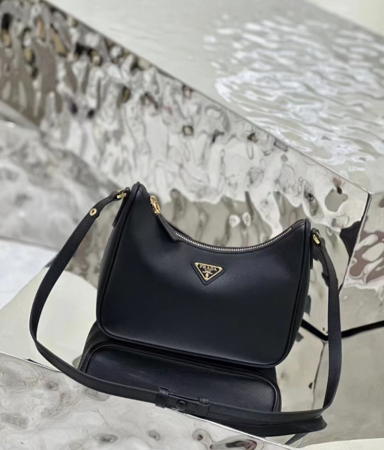 Prada Hobo Black