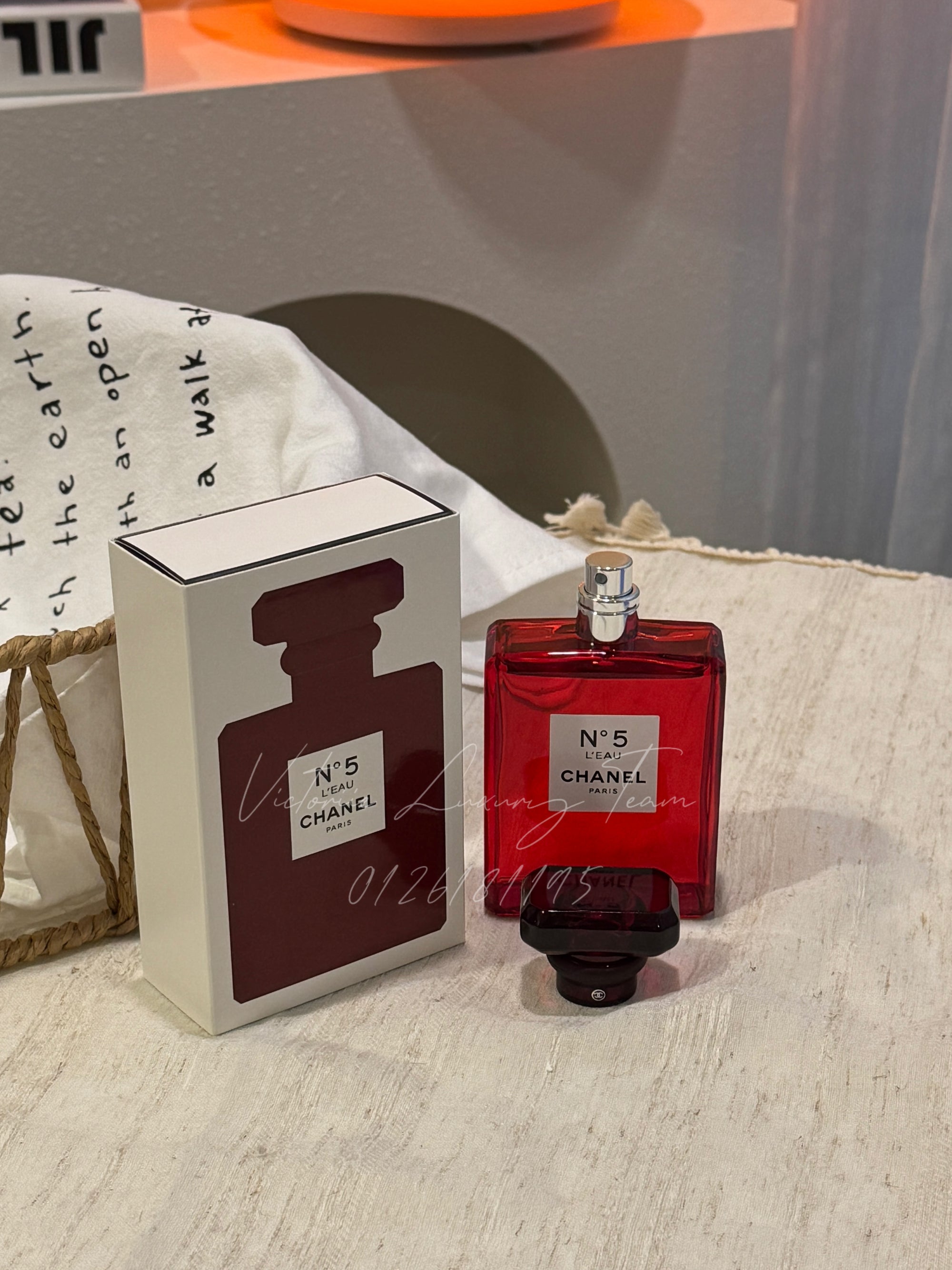 Chanel N5 Leau Red Edition EDT 100ml