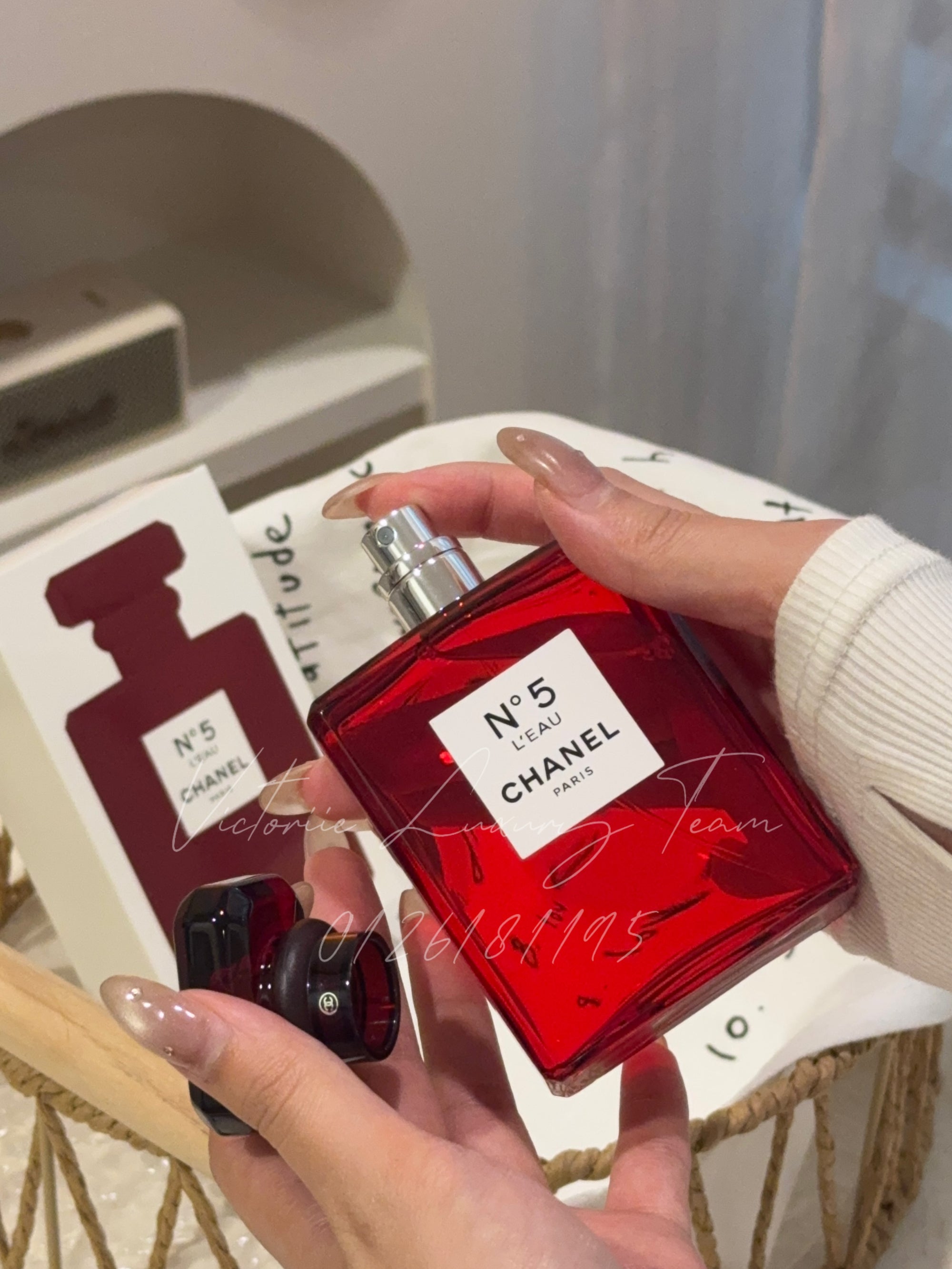 Chanel N5 Leau Red Edition EDT 100ml