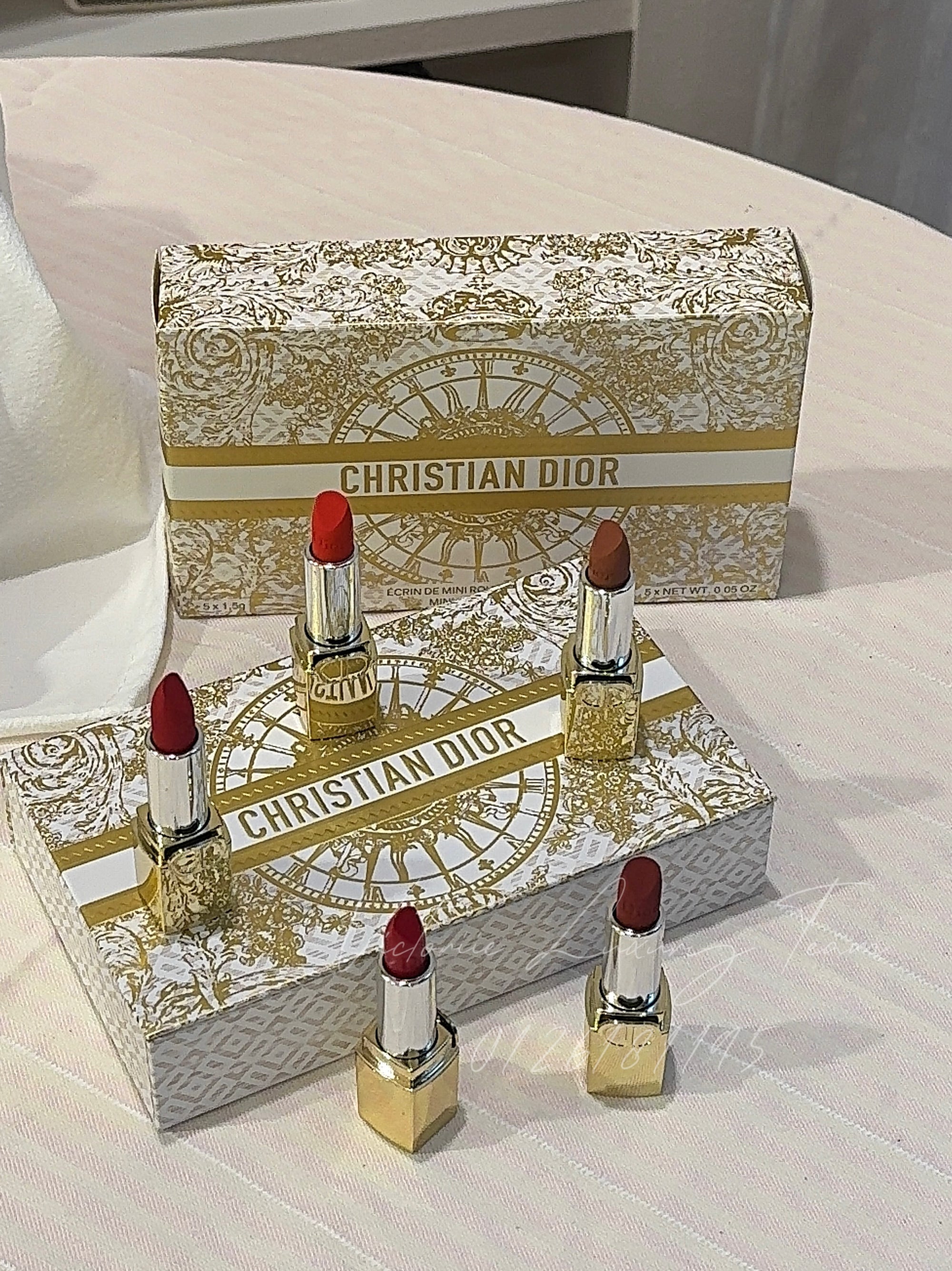 Dior mini lipstick Giftset  5x1.5g