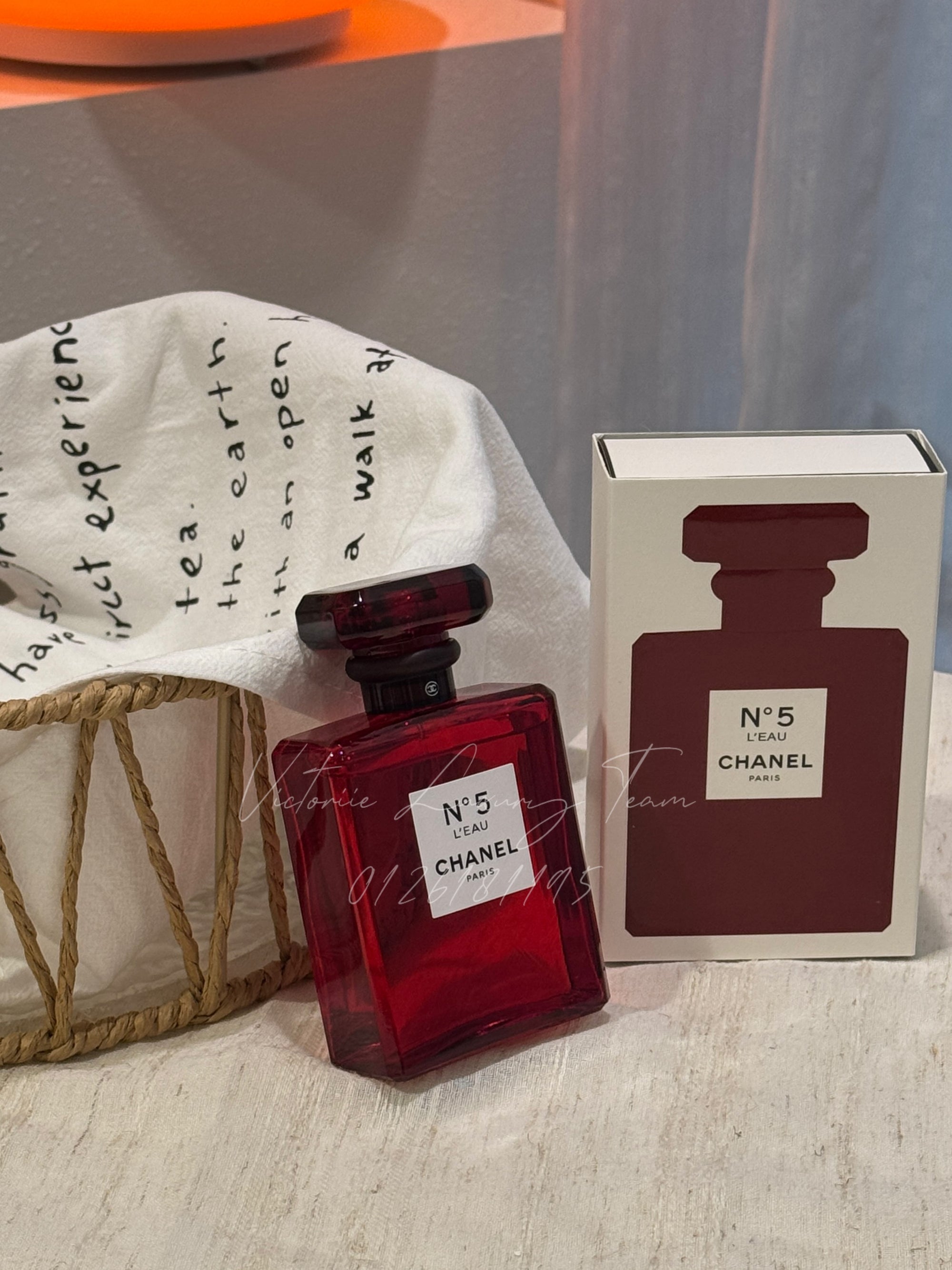 Chanel N5 Leau Red Edition EDT 100ml
