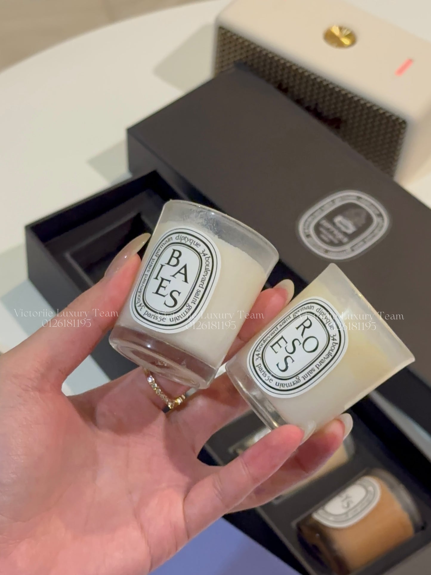 Diptyque Miniature Candle set