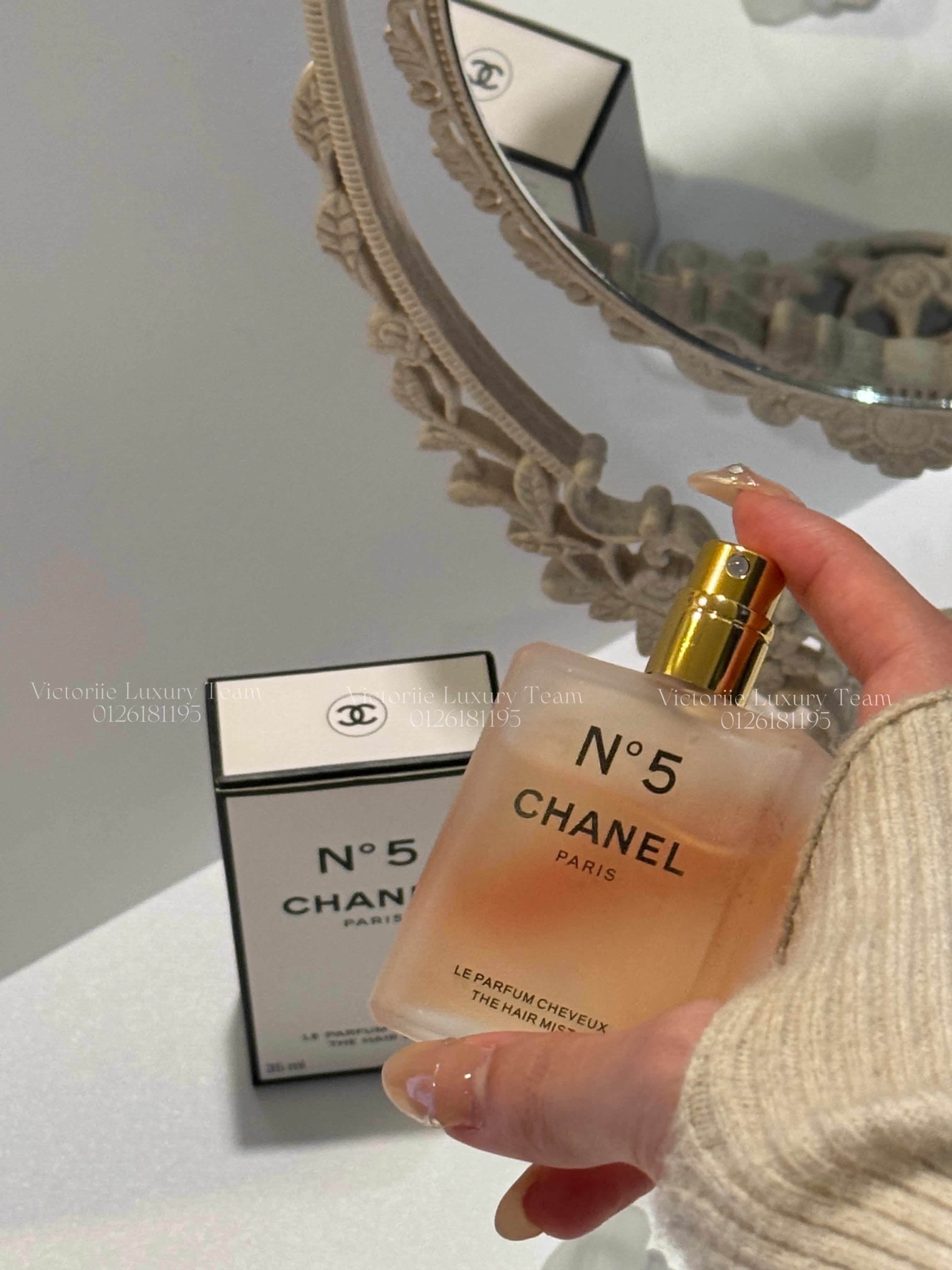CHANEL N°5 Eau de Parfum 50ml ヘアミスト35ml N°5 Eau de Parfum Twist and Spray (EDP) - 3x0.7 FL. OZ. | CHANEL
