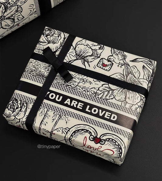 Gift Wrapping Paper ( NOT included Ribbon )