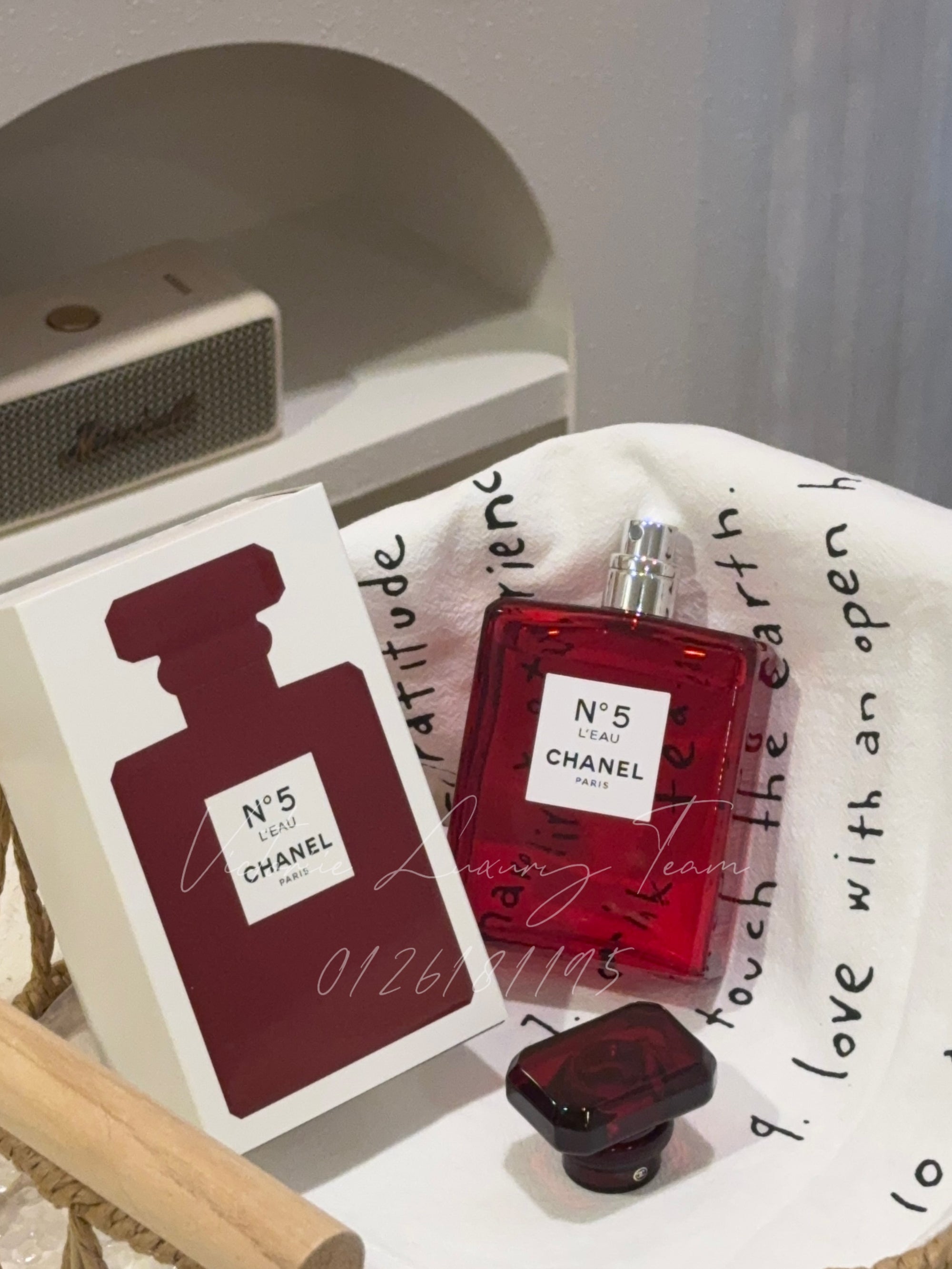 Chanel N5 Leau Red Edition EDT 100ml
