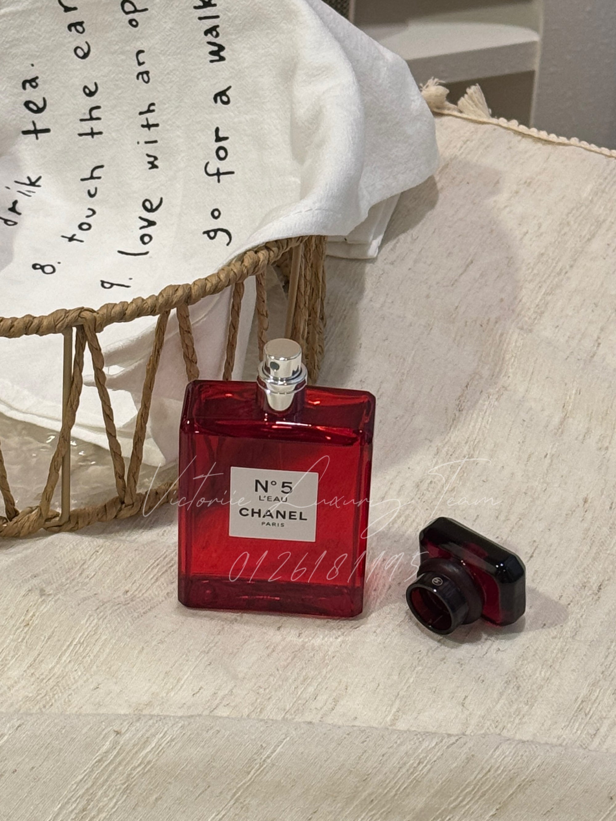 Chanel N5 Leau Red Edition EDT 100ml