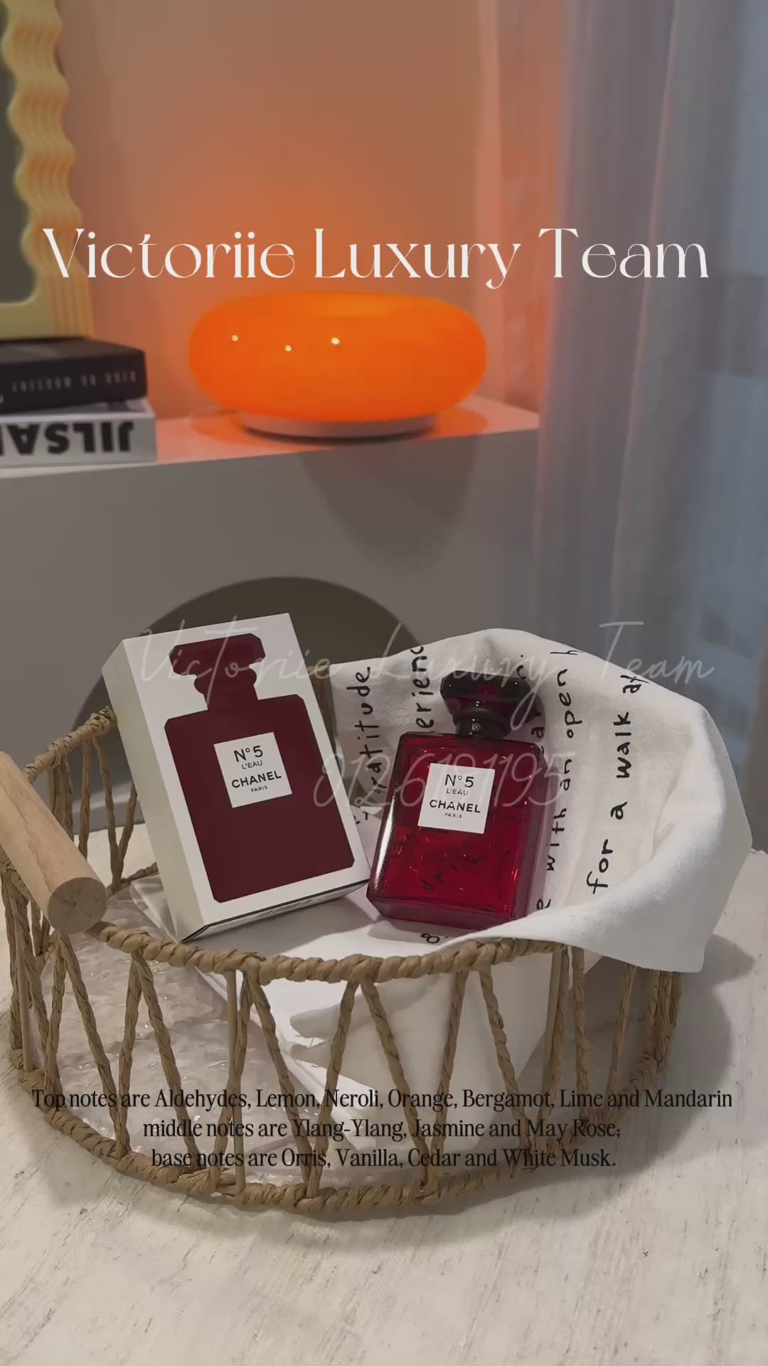 Chanel N5 Leau Red Edition EDT 100ml