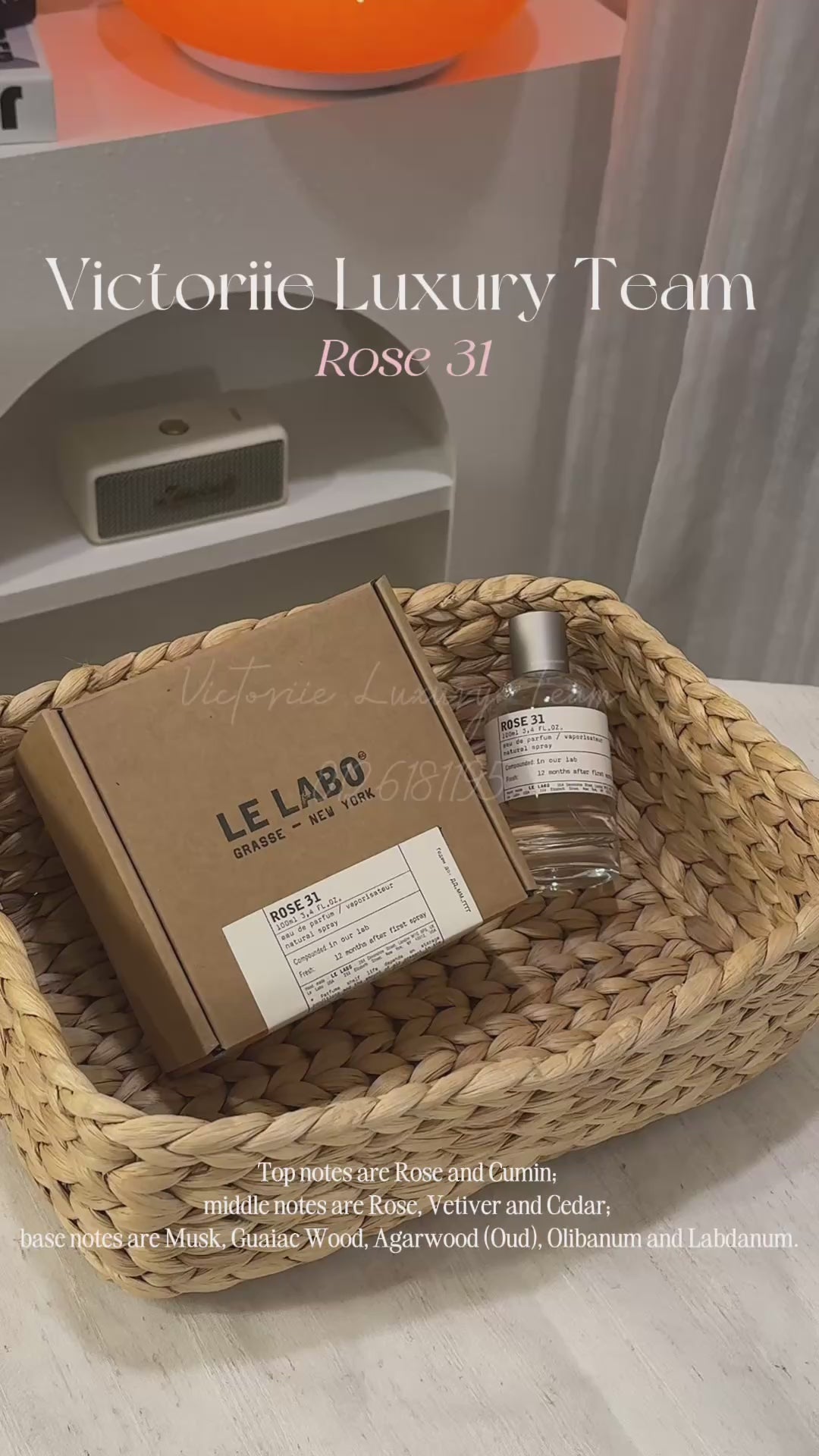 Lelabo Rose 31 EDP 100ml