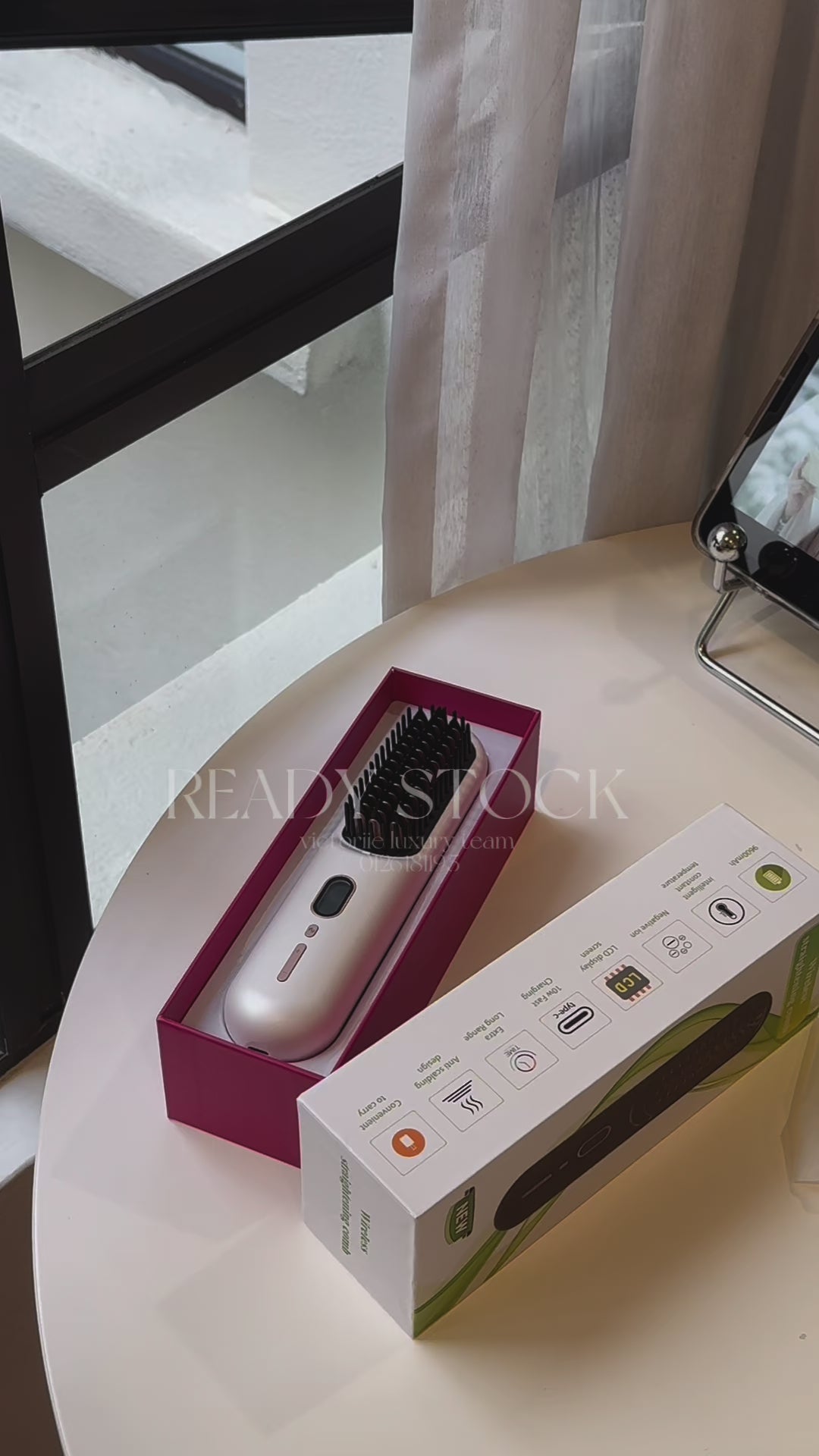 Wireless Straightening Comb