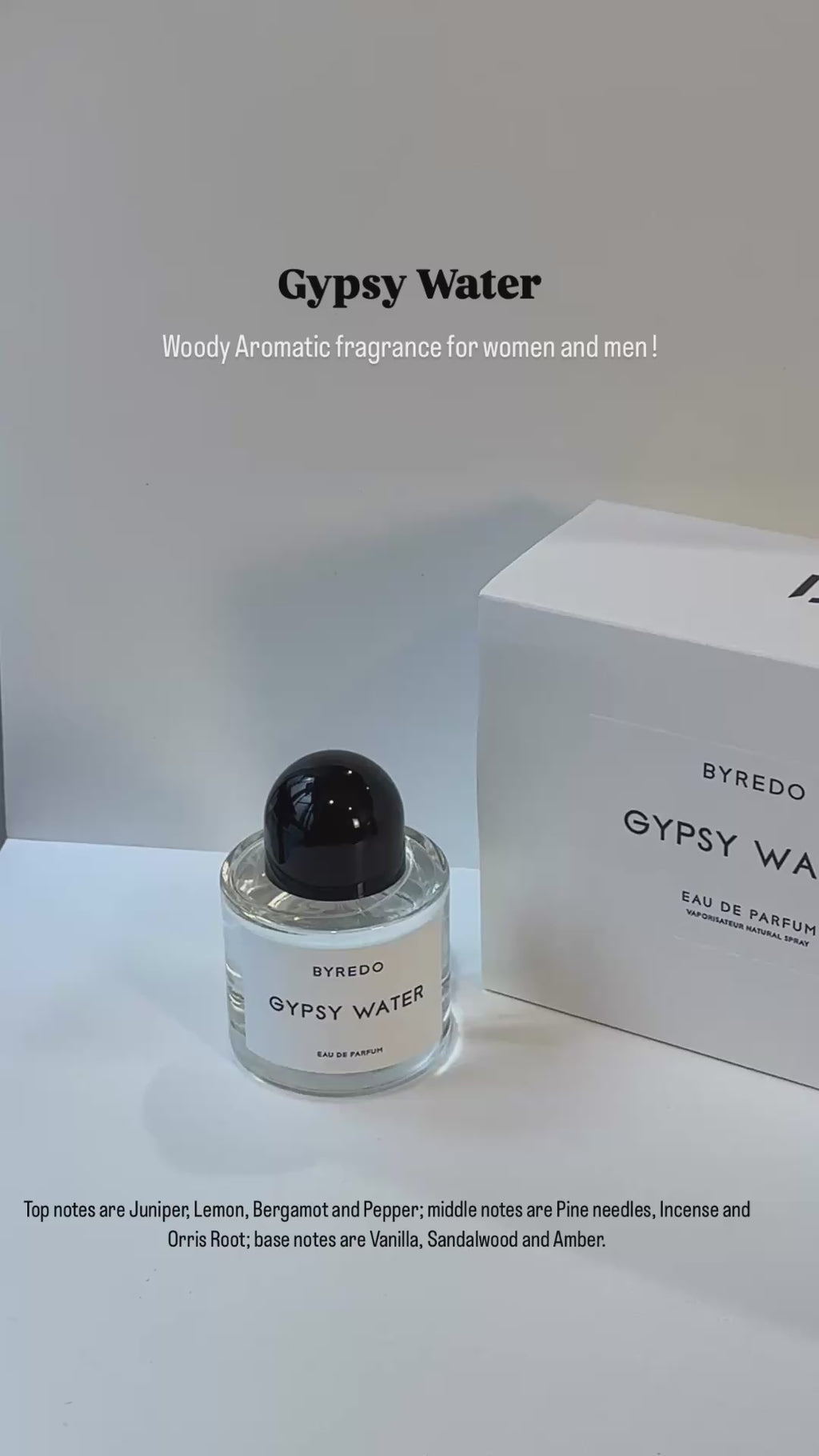 Byredo Gypsy Water EDP 100ml