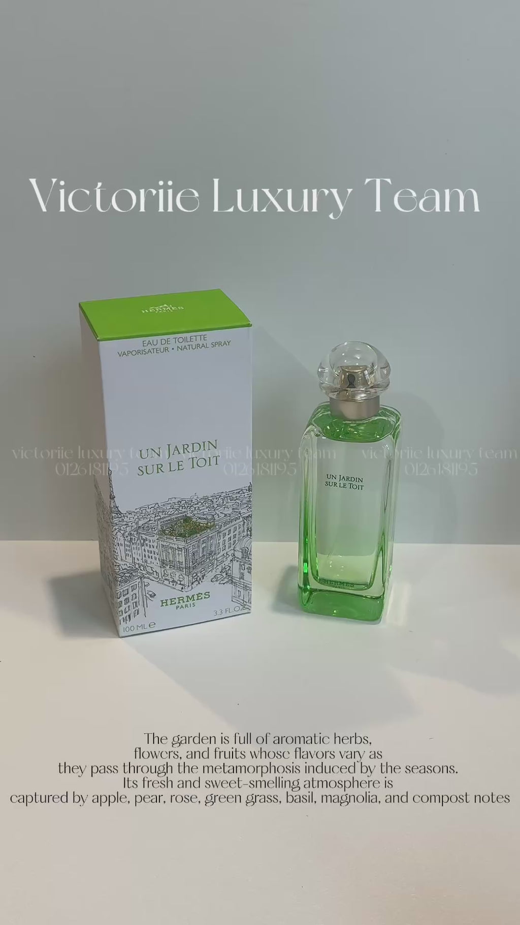 Hermes Un Jardin Sur Le Toit EDT 100ml