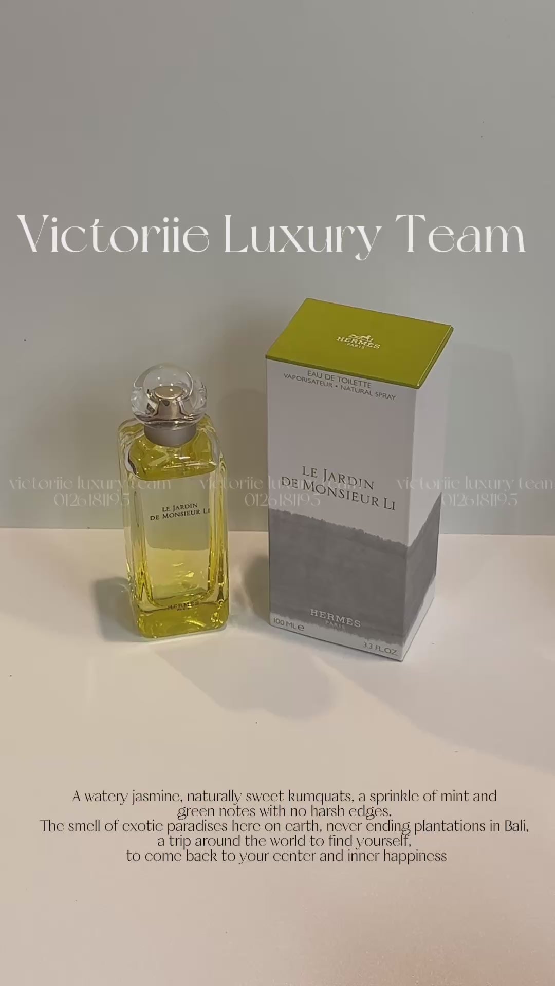 Hermes Le Jardin Monsieur Li EDT 100ml